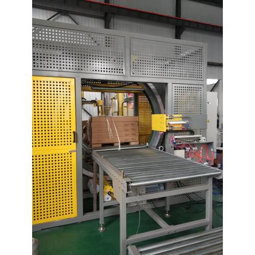 Avvolgitrice fasciapallet automatica - S1400 - SHANDONG  SINOLION  MACHINERY  CORP  LTD - orizzontale / ad anello rotante / per imballaggi