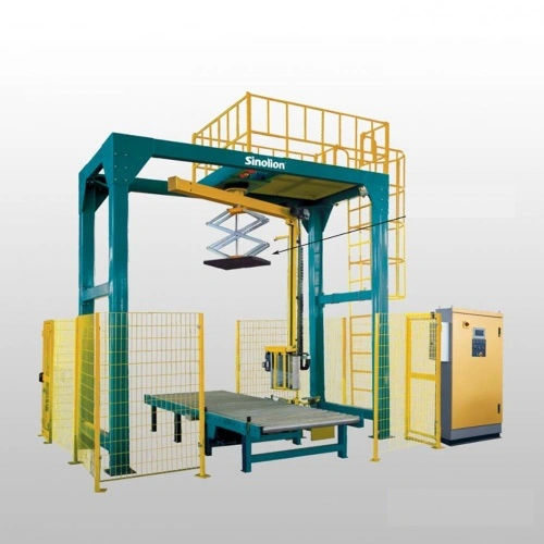 Avvolgitrice fasciapallet a braccio rotante - R1800FZ-PL-CS - SHANDONG SINOLION MACHINERY CORP LTD - interamente automatica / per l'industria alimentare e delle bevande / per pallet