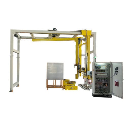 Avvolgitrice fasciapallet per motore - S800EZ-PL - SHANDONG  SINOLION  MACHINERY  CORP  LTD - orbitale / automatica / per tessili