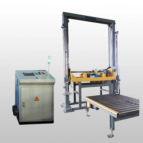 Reggiatrice per avvolgitore - SKV-1220 - SHANDONG  SINOLION  MACHINERY  CORP  LTD - completamente automatica / per pallet / di convogliamento