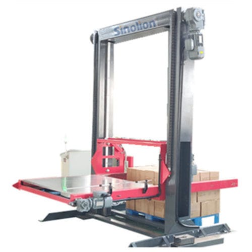 Pallettizzatore a strati - DMD-01 - SHANDONG SINOLION MACHINERY CORP LTD - per imballaggio in cartone / semiautomatico