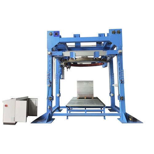Avvolgitrice fasciapallet per prodotto cilindrico - HS50-A1 - SHANDONG  SINOLION  MACHINERY  CORP  LTD - orbitale / automatica / per applicazioni industriali