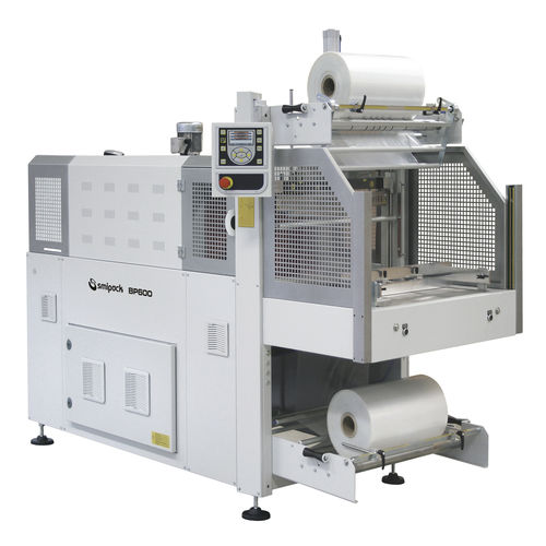 Confezionatrice termoretraibile con barra saldante - BP600 - Smipack S.p.A. - semiautomatica / per casse / per l'industria alimentare e delle bevande