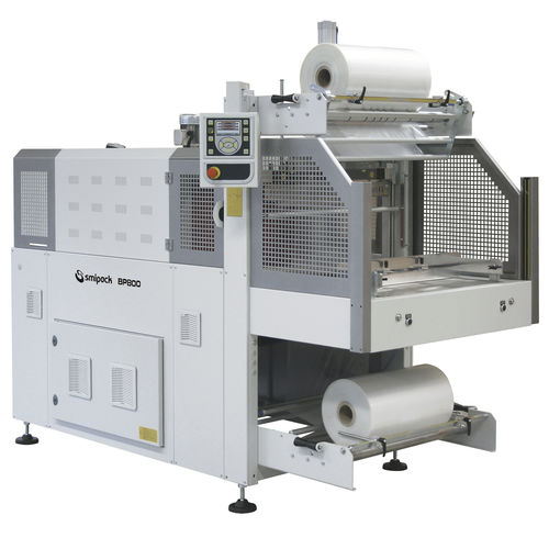 Confezionatrice termoretraibile con barra saldante - BP800 - Smipack S.p.A. - semiautomatica / per tessili / per bottiglie PET