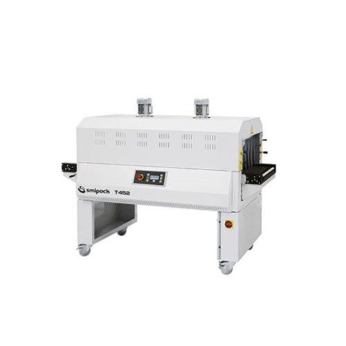 Tunnel di retrazione elettrico - T452 series - Smipack S.p.A. - per imballaggio esterno / per l'industria farmaceutica / per l'industria agroalimentare