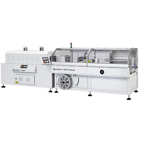 Saldatrice laterale in continuo - HS500 SERVO - Smipack S.p.A. - servocomandata / elettrica / con tunnel di retrazione
