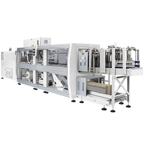 Confezionatrice termoretraibile in linea - XP650 ALX-T - Smipack S.p.A. - automatica / per vaschette / per l'industria alimentare e delle bevande