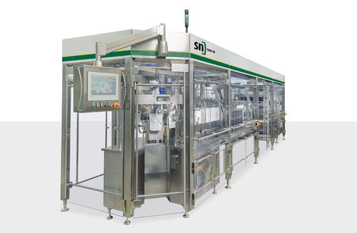 Macchina per imballaggio automatica - FMH 80 - SN Maschinenbau GmbH - orizzontale / per prodotti igienici / per l'industria agroalimentare