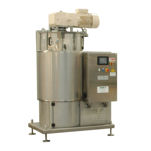 Mulino per prodotti alimentari - RS1 - Tecno 3 Srl - per chicchi di cacao decorticati / a sfere / verticale