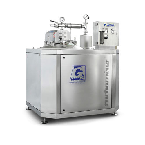 Emulsionatore verticale - TurboMixer GTM 1100 - UNIMIXER SYSTEM S.r.l. - per l'industria agroalimentare / turbo / in acciaio inossidabile