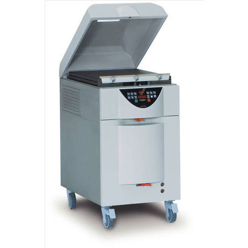 Macchina di confezionamento semiautomatica - 480 x 180 x 530 mm | K4 - VC999 Verpackungssysteme GmbH - sottovuoto / a campana / per liquidi