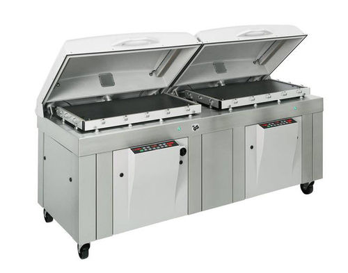 Macchina di confezionamento semiautomatica - 1045 x 210 x 605 mm | K12 - VC999 Verpackungssysteme GmbH - sottovuoto / a doppia campana