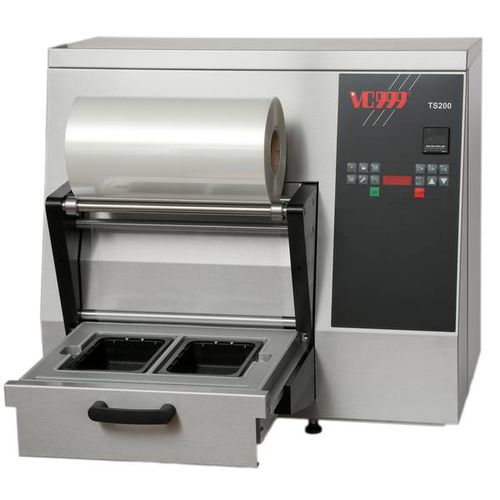 Termosigillatrice di vaschette rotativa - TS200 - VC999 Verpackungssysteme GmbH - semiautomatica / compatta / sottovuoto