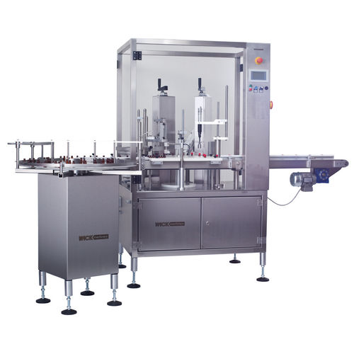 Riempitrice chiuditrice automatica - MINICAN UNIVERSAL - WICK-Machinery GmbH - per flaconi / rotativa