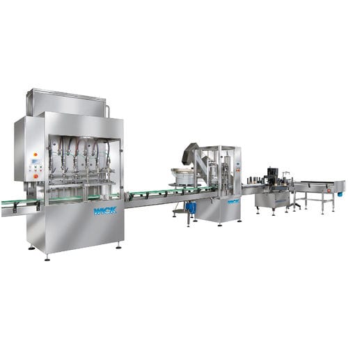 Riempitrice automatica - MULTIFILL SERVO - WICK-Machinery GmbH - per bottiglie / per sacchi / per liquido