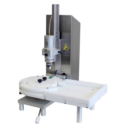 Pressa crimpatrice per flaconi - FP120-R - WICK-Machinery GmbH - manuale / elettroidraulica / pneumatica