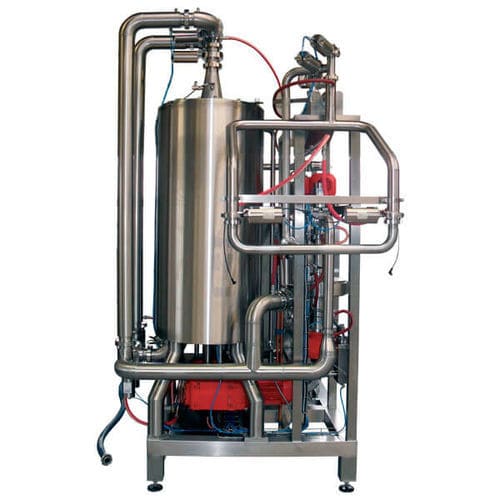 Scambiatore di calore a superficie raschiata - TempAerator series - Wiegers Process Innovations - mini / per trattamento termico / per processo di pastorizzazione
