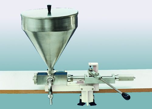Macchina di riempimento manuale - H series - Würschum GmbH Dosieranlagen-Abfüllmaschinen - per bombole / per latticini / per l'industria agroalimentare