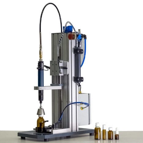 Incapsulatrice pneumatica - SPH-3-DE - Würschum GmbH Dosieranlagen-Abfüllmaschinen - elettrica / semiautomatica / per bottiglie