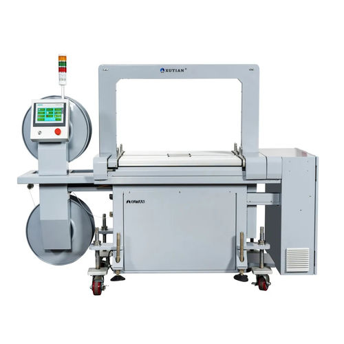 Reggiatrice completamente automatica - Q80SC-AD - DONGGUAN XUTIAN MACHINE CO.LTD. - per nastri in polipropilene