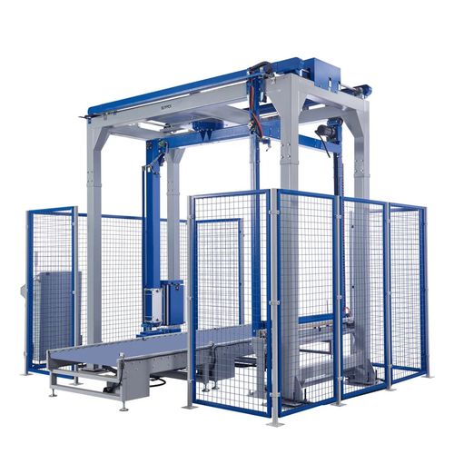 Avvolgitrice fasciapallet a braccio rotante - XT-RWM-01 - DONGGUAN XUTIAN MACHINE CO.LTD. - interamente automatica / per pellicola estensibile / con touch screen