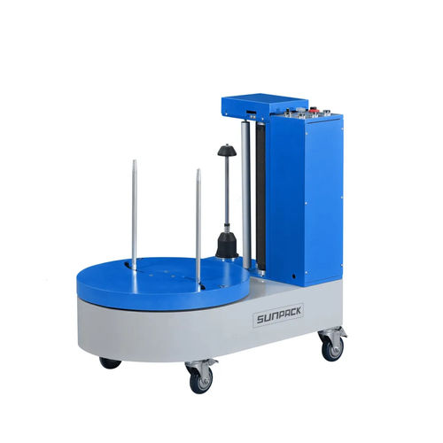 Avvolgitrice fasciapallet a tavola rotante - XT4508A - DONGGUAN XUTIAN MACHINE CO.LTD. - automatica / per bagagli / mobile