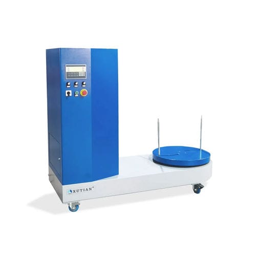 Avvolgitrice fasciapallet a tavola rotante - XT4508 - DONGGUAN XUTIAN MACHINE CO.LTD. - manuale / per bagagli / mobile