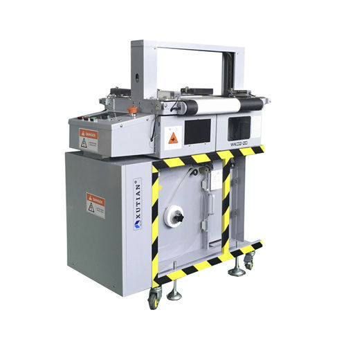 Macchina posa fascetta automatica - WK02-30ABS - DONGGUAN XUTIAN MACHINE CO.LTD. - mobile / in linea / con nastro trasportatore