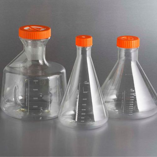 Matraccio Erlenmeyer - Corning® - Corning Life Sciences - con agitazione / in PET / per laboratorio