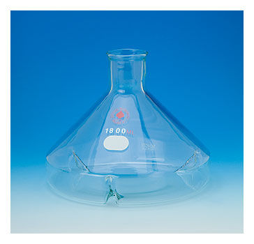 Matraccio a fondo piatto - 3874, 3875 series - ACE GLASS Incorporated - in vetro / per coltura cellulare
