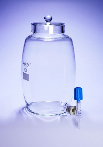 Bottiglia da laboratorio - 1565 series - SciLabware Limited - di stoccaggio / di aspirazione / in vetro borosilicato