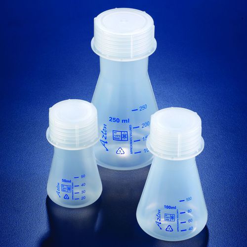 Matraccio Erlenmeyer - FDE series - SciLabware Limited - con fondo conico / in polipropilene / con tappo