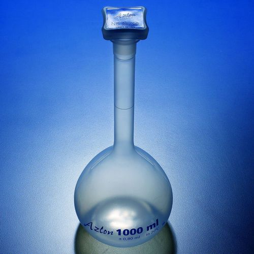 Matraccio tarato - FDF series - SciLabware Limited - in polipropilene / per laboratorio / con tappo