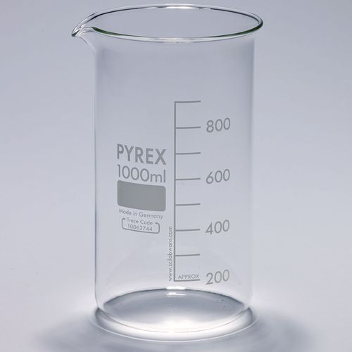 Becher graduato - 1015 series - SciLabware Limited - in vetro