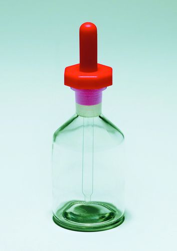 Fiala contagocce - BRF056 - SciLabware Limited - in vetro borosilicato / con tappo / con pipetta