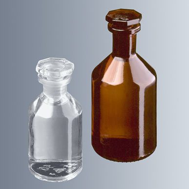 Fiala di reagente - 360 series - Paul Marienfeld GmbH & Co. KG - in vetro borosilicato / vetro bianco / in vetro ambrato
