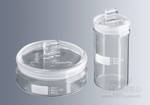Bottiglia di pesatura - 10 - 80 ml - Paul Marienfeld GmbH & Co. KG - in vetro borosilicato