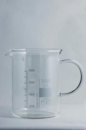 Becher graduato - 5 - 1 000 ml - Dixon Glass Ltd - in vetro