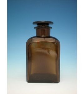 Fiala di reagente - 100 - 500 ml - Dixon Glass Ltd - in vetro borosilicato / con tappo