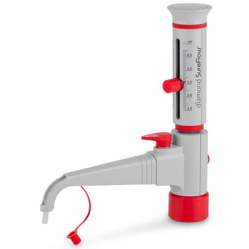 Distributore di tubi - GBTD-R series - Globe Scientific Inc. - per riempimento di bottiglie