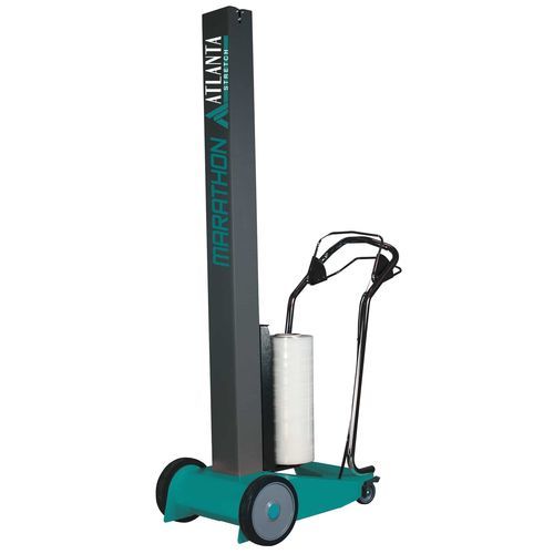 Macchina avvolgitrice semiautomatica - Marathon - Atlanta Packaging UK LTD - frenatura meccanica / per pallet / mobile