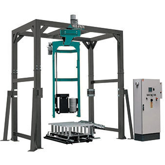 Macchina avvolgitrice automatica - Revolution HD - Atlanta Packaging UK LTD - a braccio rotante / per pallet / con trasportatore