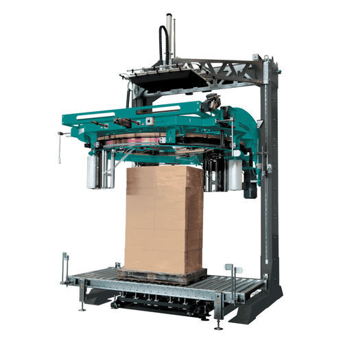 Macchina avvolgitrice ad anello rotante - Omega Double - Atlanta Packaging UK LTD - interamente automatica / per cartoni / per pallet