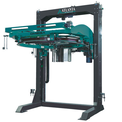 Macchina avvolgitrice ad anello rotante - Omega - Atlanta Packaging UK LTD - interamente automatica / industriale / per pallet