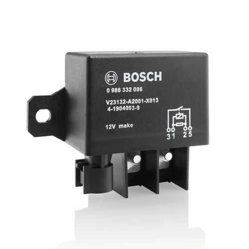 Relè elettromeccanico 12 VDC - 0986332086 - Robert Bosch GmbH - di potenza / a vite / forte potenza