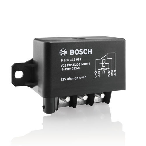 Relè elettromeccanico 12 VDC - 0986332087 - Robert Bosch GmbH - di potenza / a vite / forte potenza