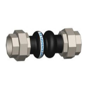 Compensatore di dilatazione in gomma - COMPENSOFLEX® - DILATOFLEX - rotondo / con flangia / avvitabile