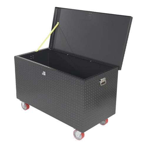 Cassetta degli attrezzi con rotelle - STTB series - Vestil Manufacturing - in acciaio / bloccabile / con impugnature