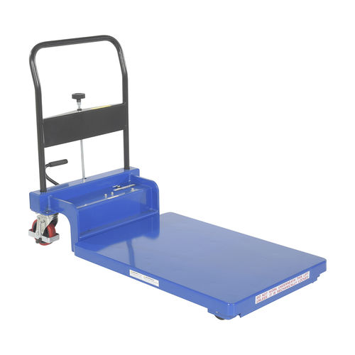 Tavola elevatrice a forbice - CART-LP-AS series - Vestil Manufacturing - manuale / mobile / extrapiatta