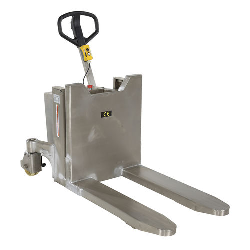 Transpallet con forca inclinata - TM-22-DC series - Vestil Manufacturing - elettrico / 12 V / da trasporto